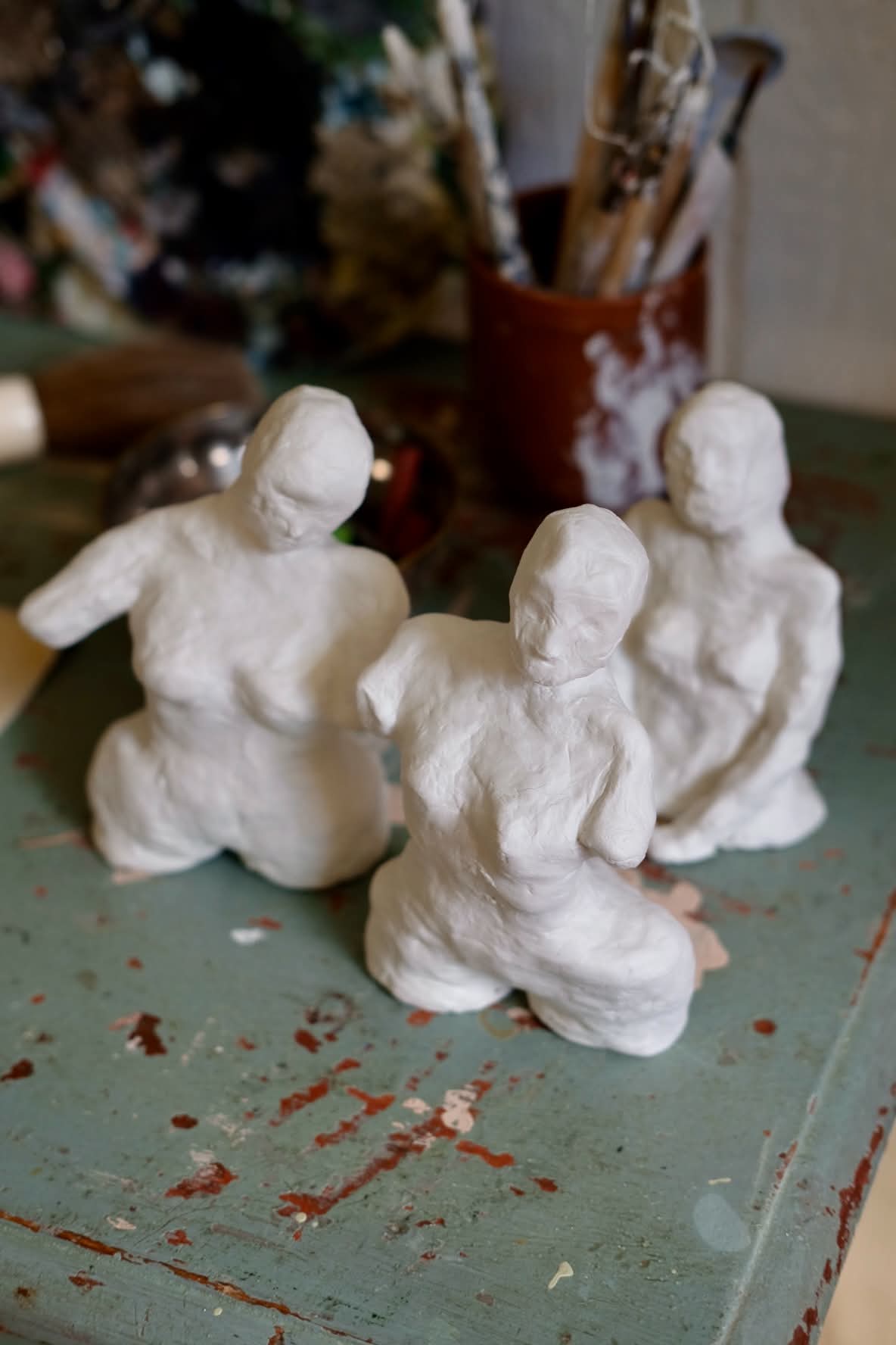 Alexandra - Sculpture, medium
